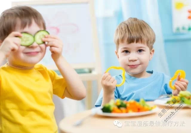 寶寶濕疹的飲食和護理