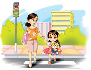 暑假 教孩子安全過馬路
