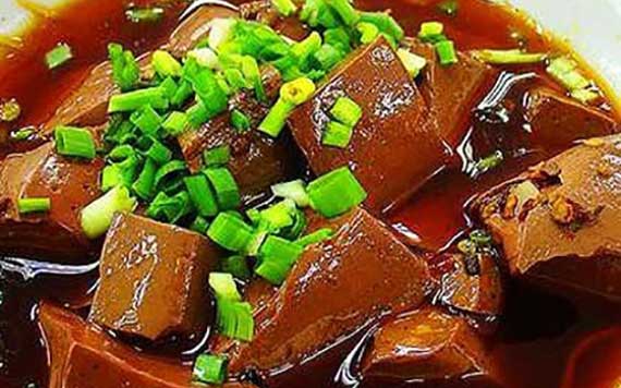 孕前營(yíng)養(yǎng)食譜 小蔥炒豬血